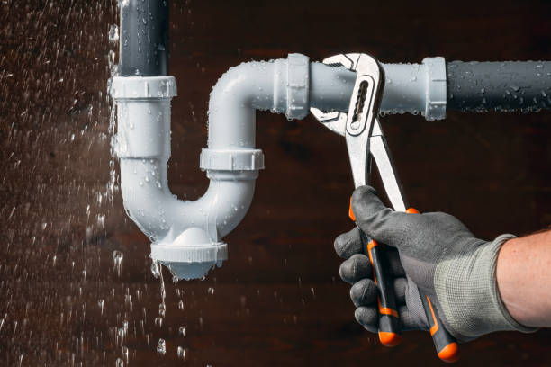 Professional Sewer Line Repair technician working in Crandall, TX